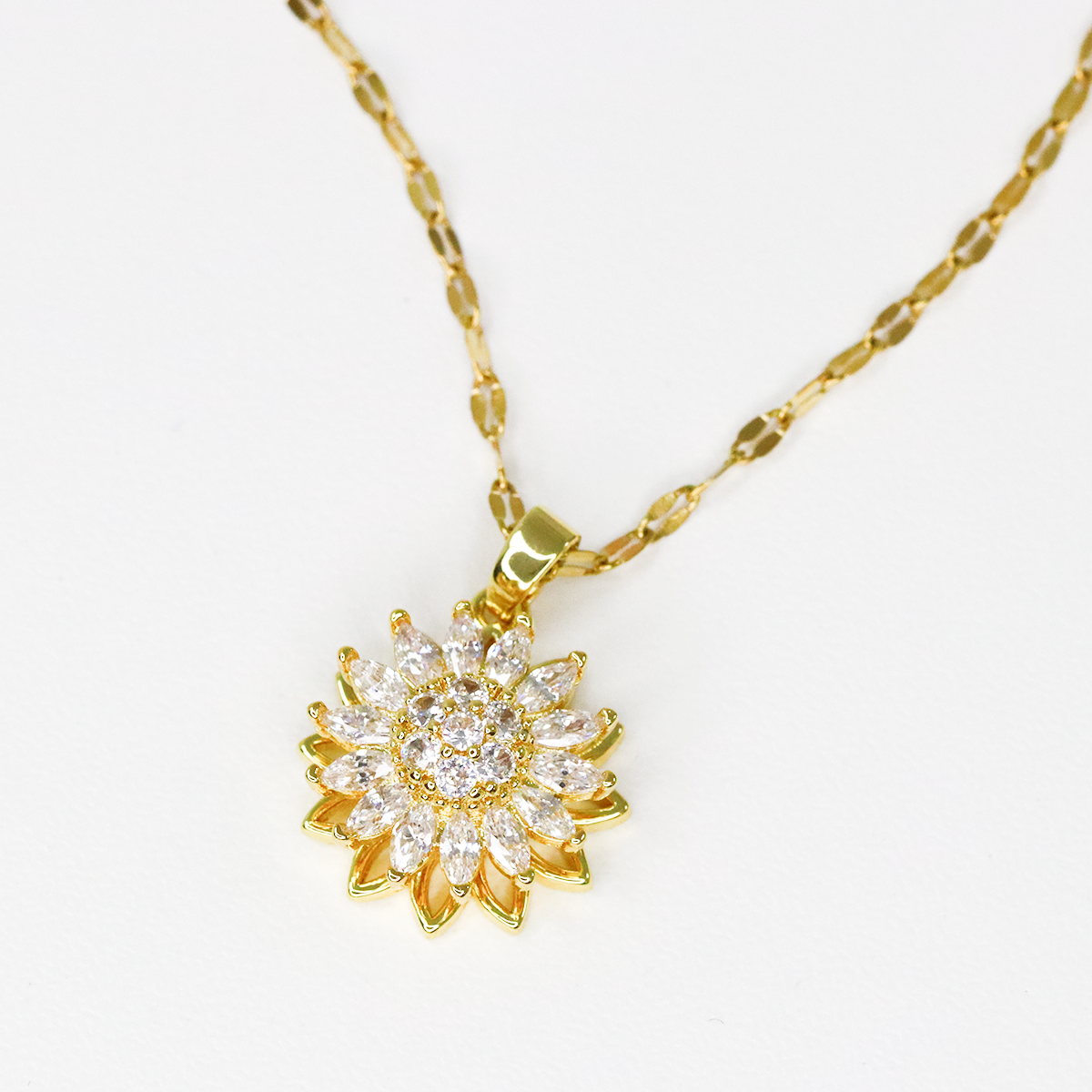 Colgante de Girasol Giratorio - Acero Inoxidable