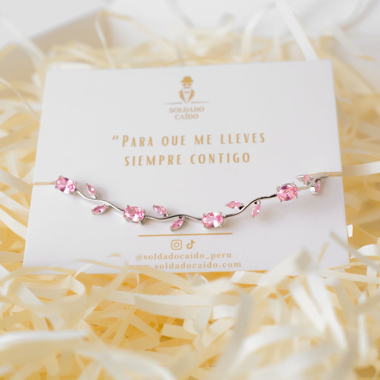 Pulsera Tulipan - Plateado - Acero Inoxidable