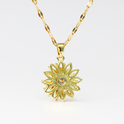 Colgante de Girasol Giratorio - Acero Inoxidable