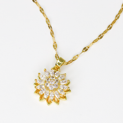 Colgante de Girasol Giratorio - Acero Inoxidable